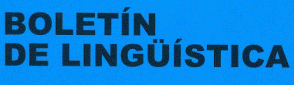 Boletin de Linguistica